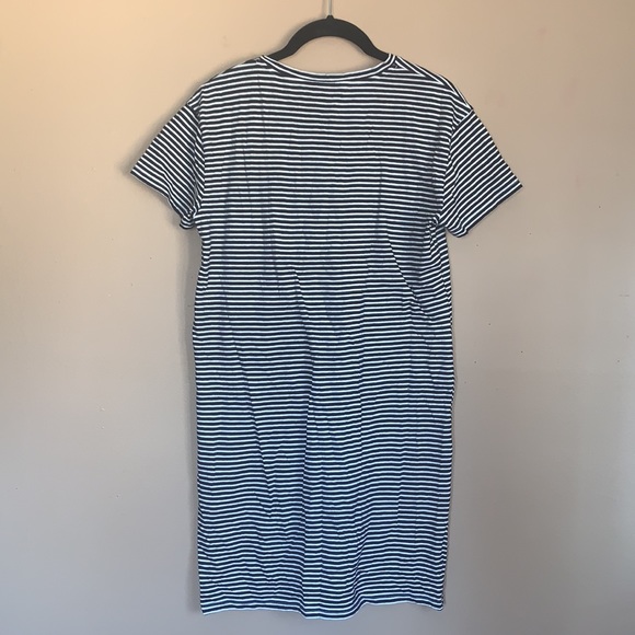 Everlane Striped T-Shirt Dress - Picture 2 of 4